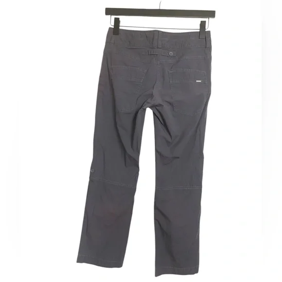 MEC Organic Cotton Technical Hiking Pants, Convertible , Blue/Gray - Picture 2 of 16